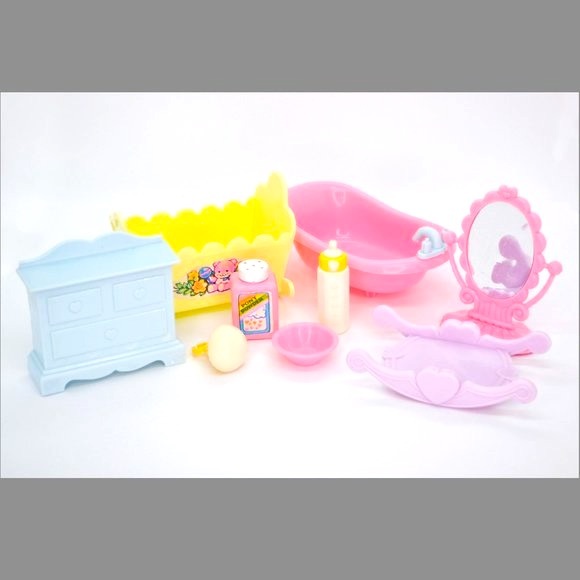 Hasbro Other - 'Lullaby Nursery' Accessories LOT 9 pcs My Little Pony 1984 Year 3_G1 MLP